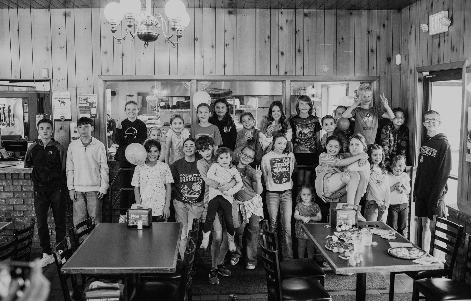 Applegate Preparatory Academy students get behind the counter at Abby's Legendary Pizza, Klamath Falls