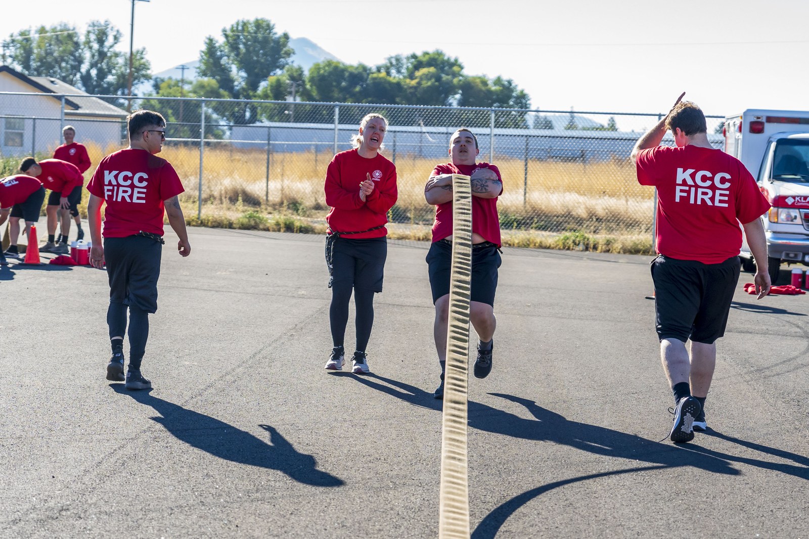Klamath Community College firefighting and EMT programs will partner with Klamath Union High School to bring students on campus for training as part of a new Emergency Response Operations grant aimed at increasing medical opportunities for students. (KCC photo)
