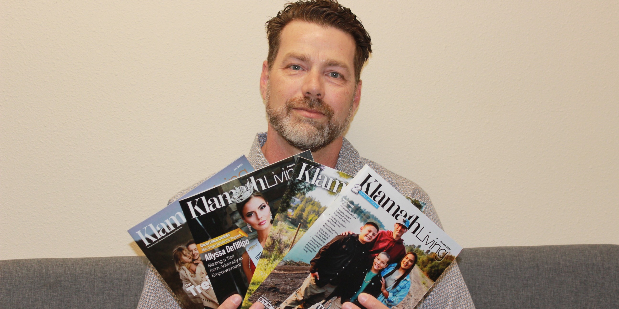 Troy Miller, publisher of Klamath Living and founder of Lucky Duck Productions LLC, is asking Klamath County business owners what they would want a locally built business system to do.