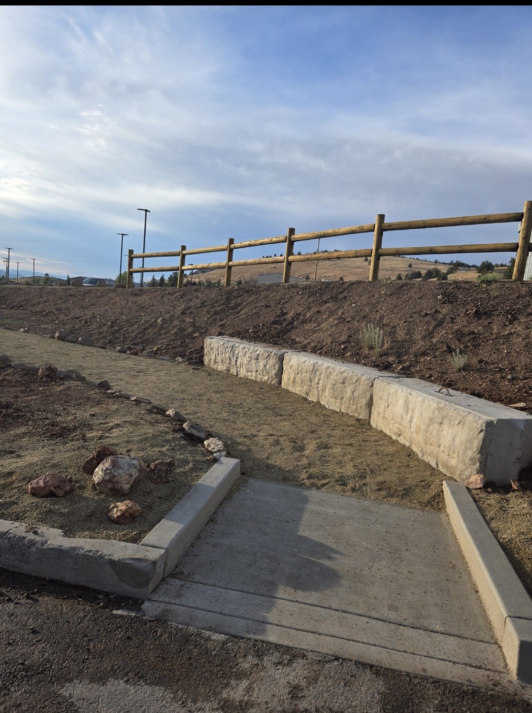 Geo Trail ramp from Crystal Terrace