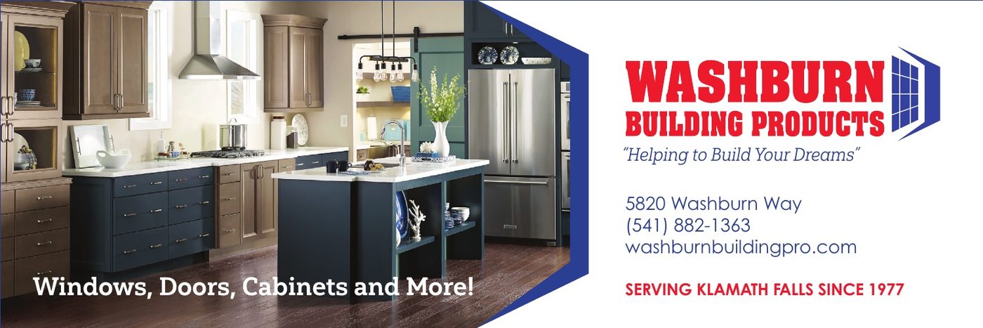 Washburn Building Products LLC advertisement in Klamath Living