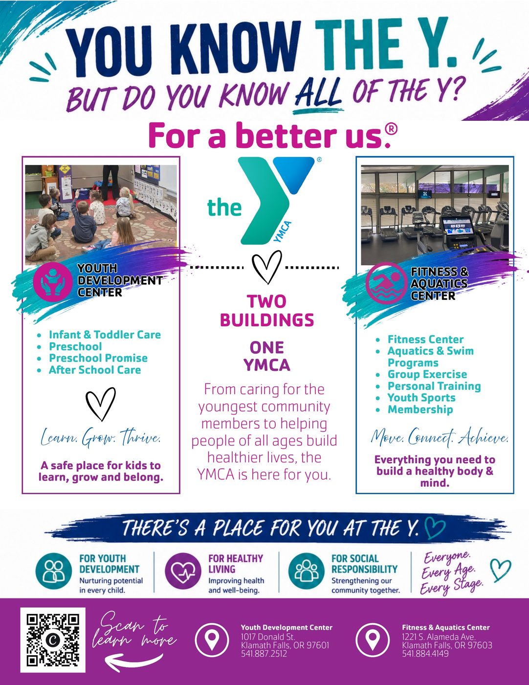 YMCA of Klamath Falls advertisement in Klamath Living