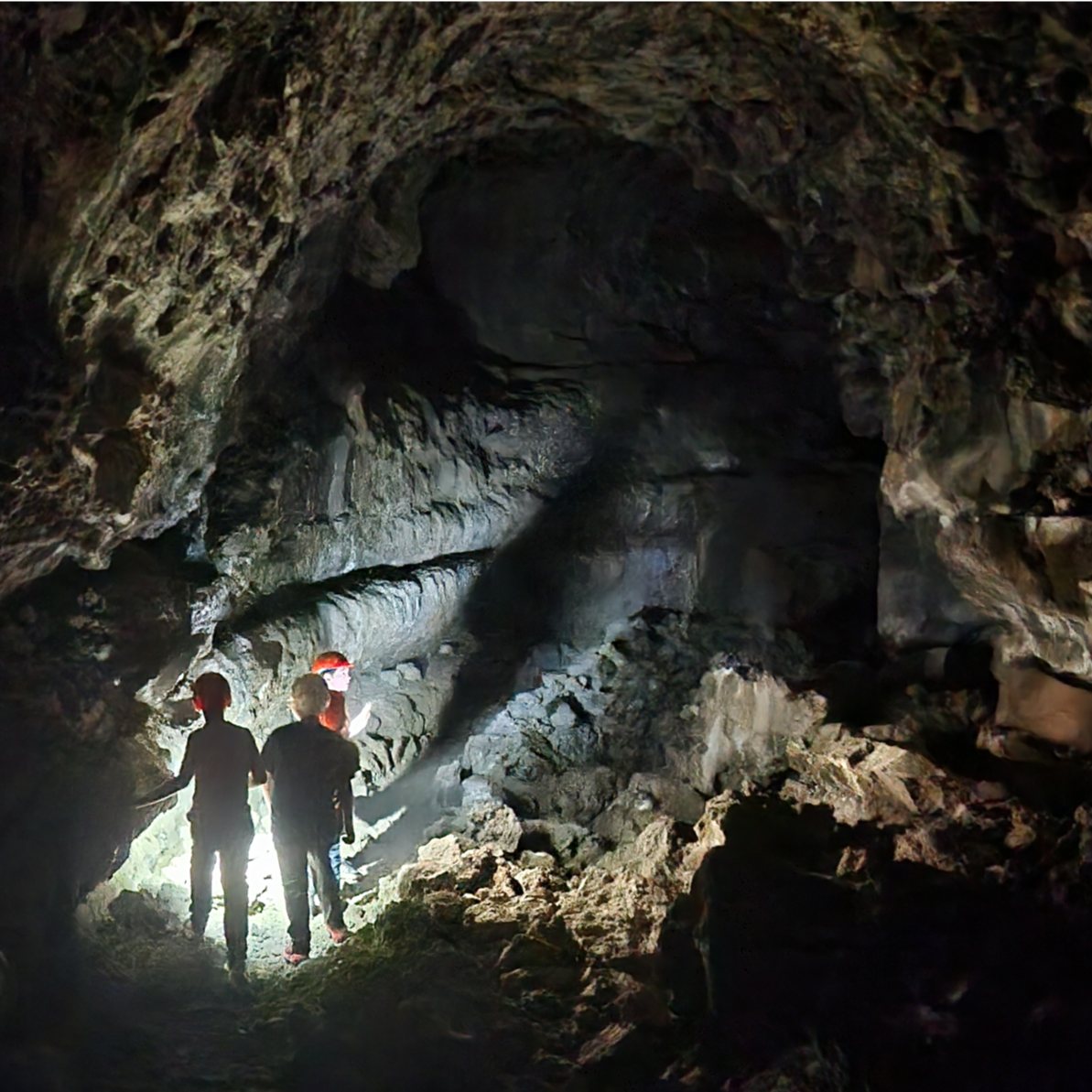 While the majority of the 5-day camp was spent at the Klamath Wildlife Refuge Complex, we did take one day to go spelunking. Exploring the lava tubes at Lava Beds National Park did not dissapoint!