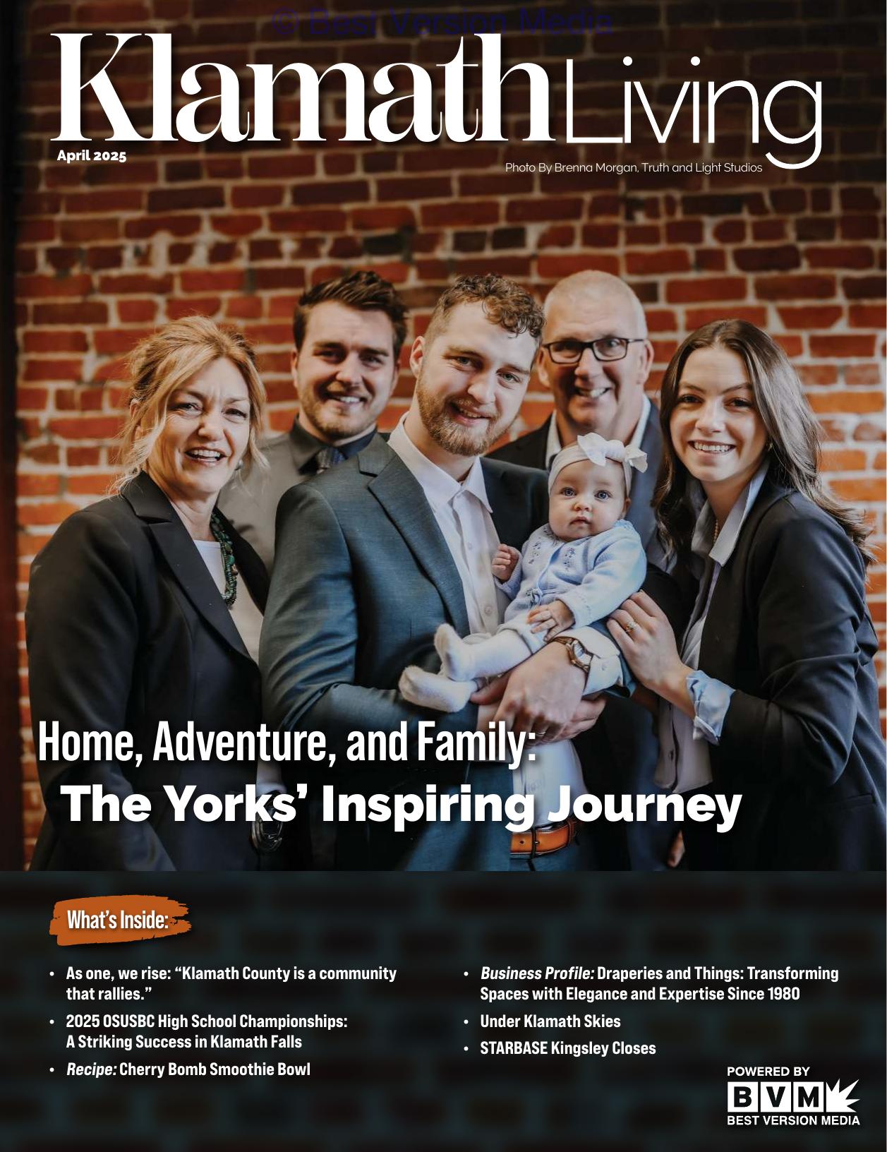 Klamath Living April 2025 cover