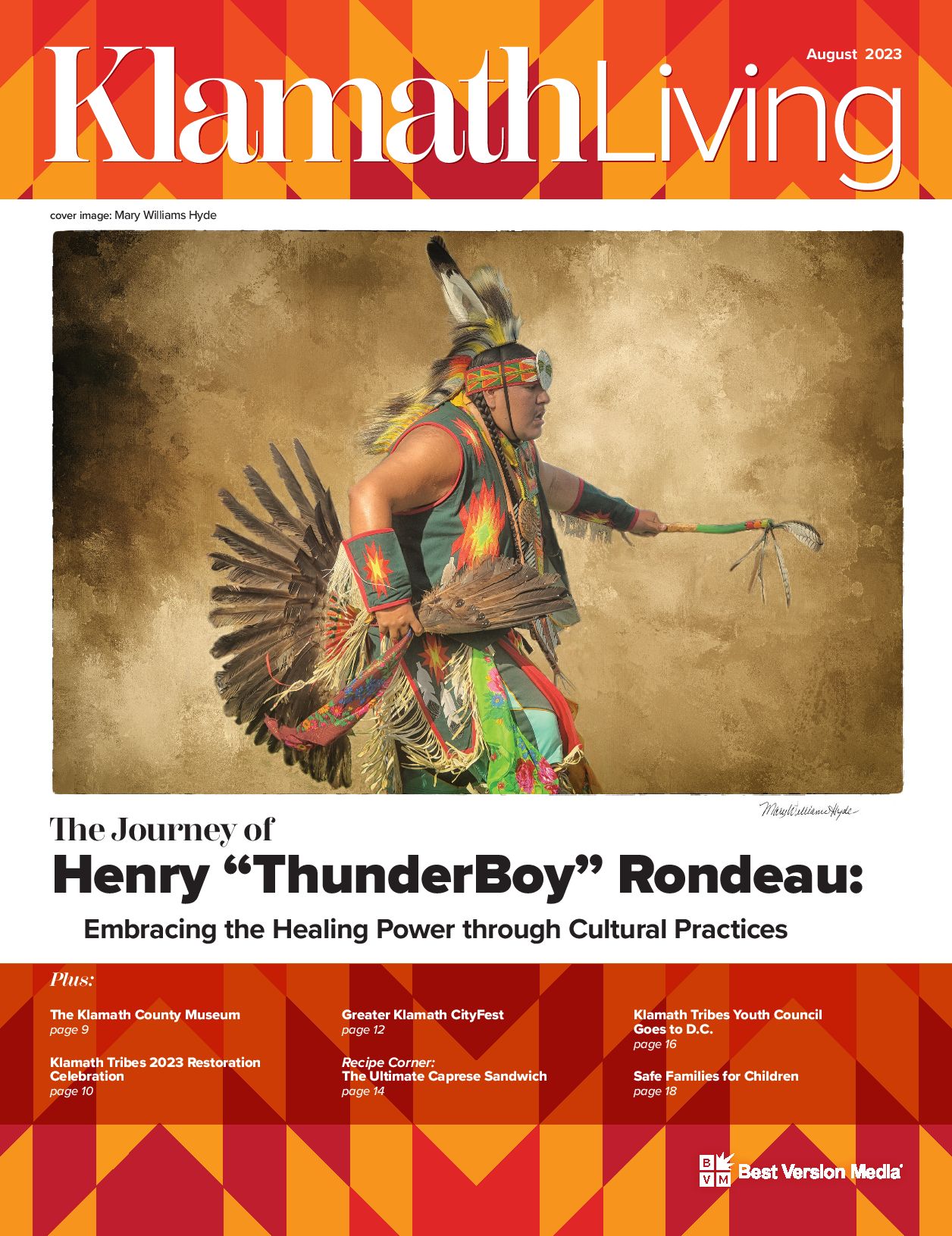 Klamath Living August 2023 cover