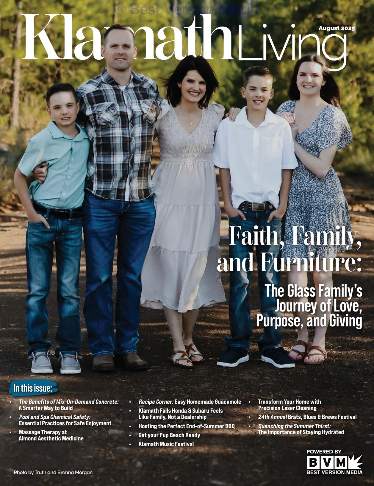 Klamath Living August 2025 cover