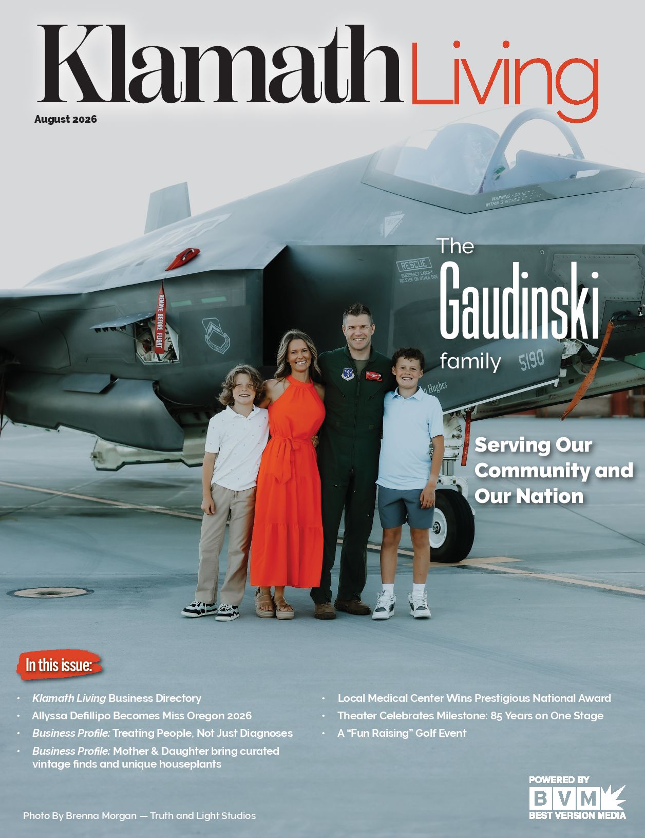 Klamath Living August 2026 cover