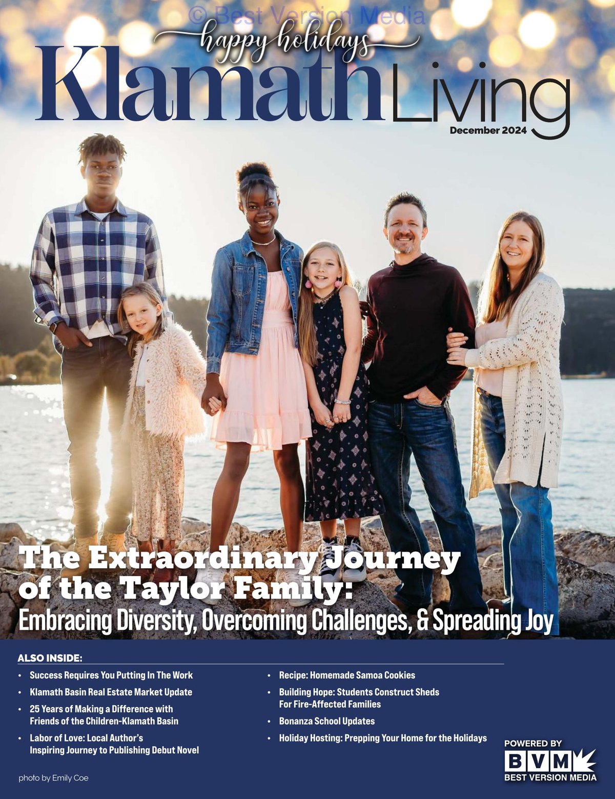 Klamath Living December 2024 cover