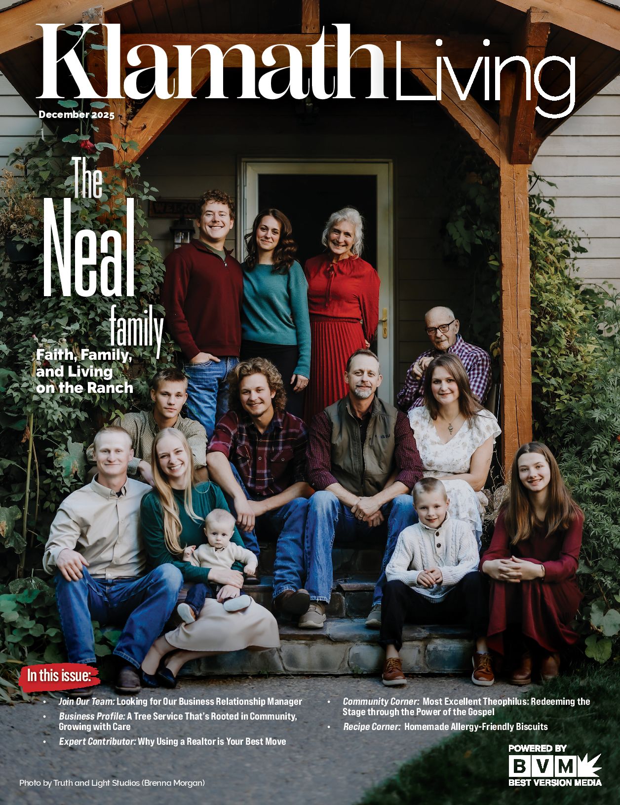Klamath Living December 2025 cover