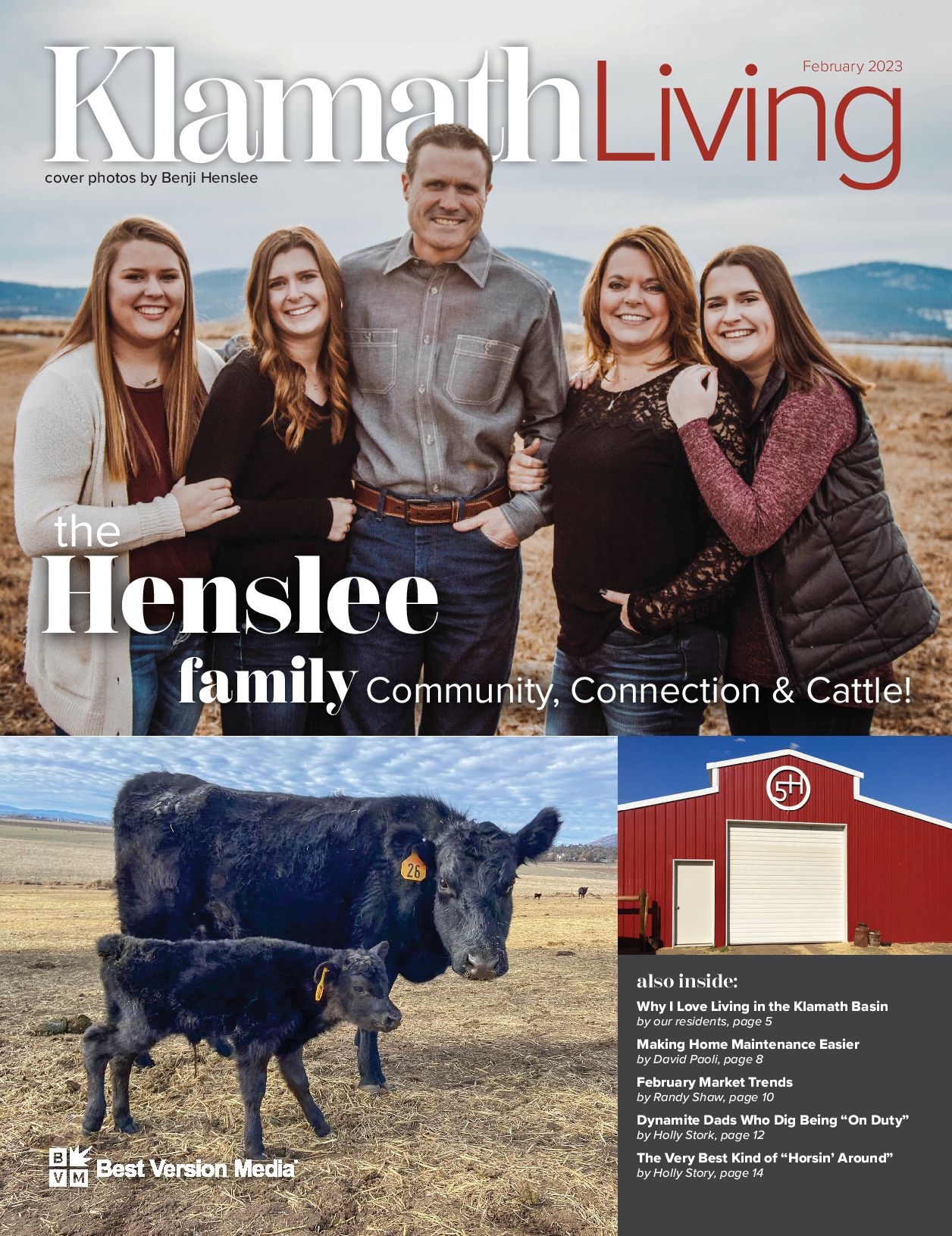 Klamath Living February 2023 cover