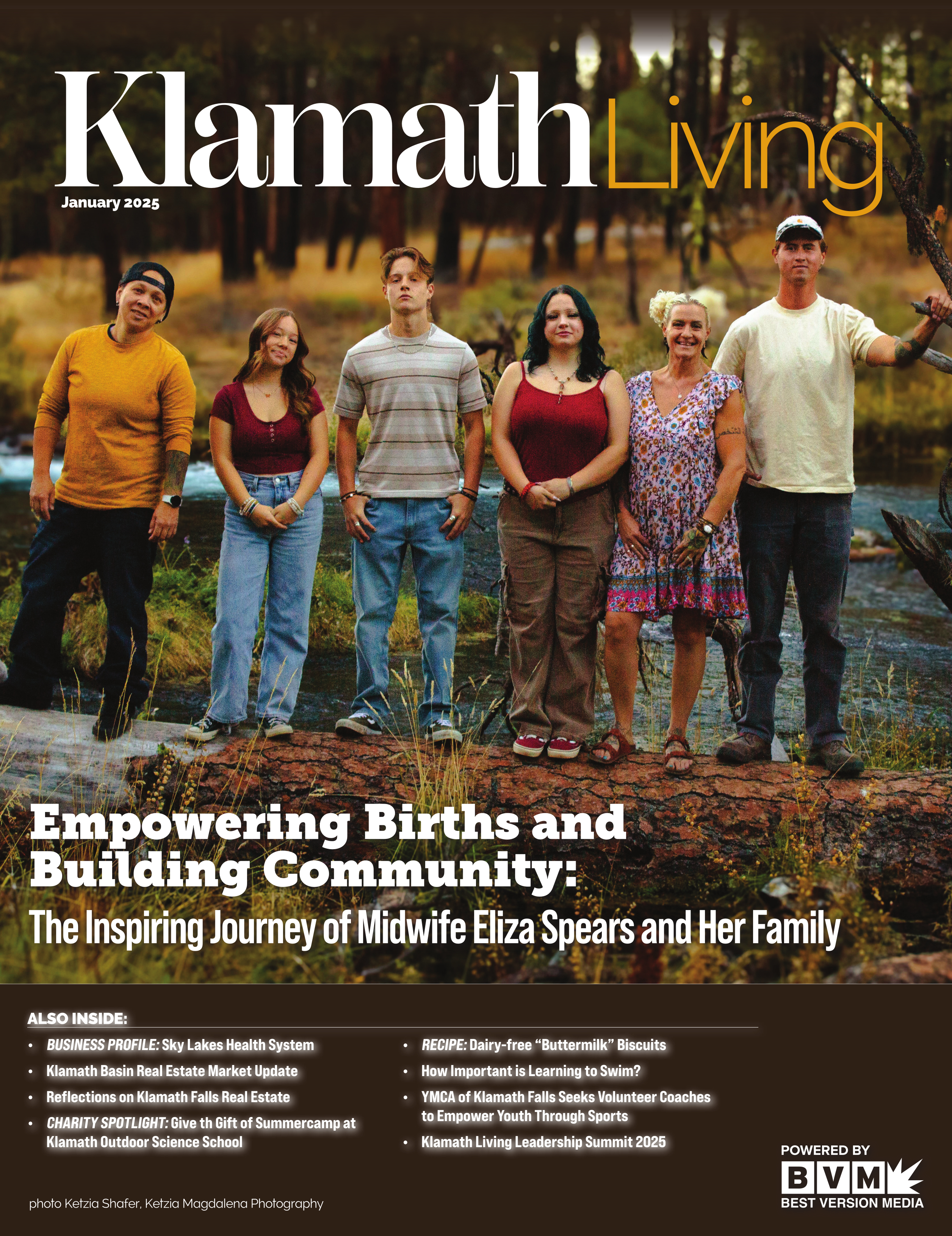 Klamath Living January 2025 cover