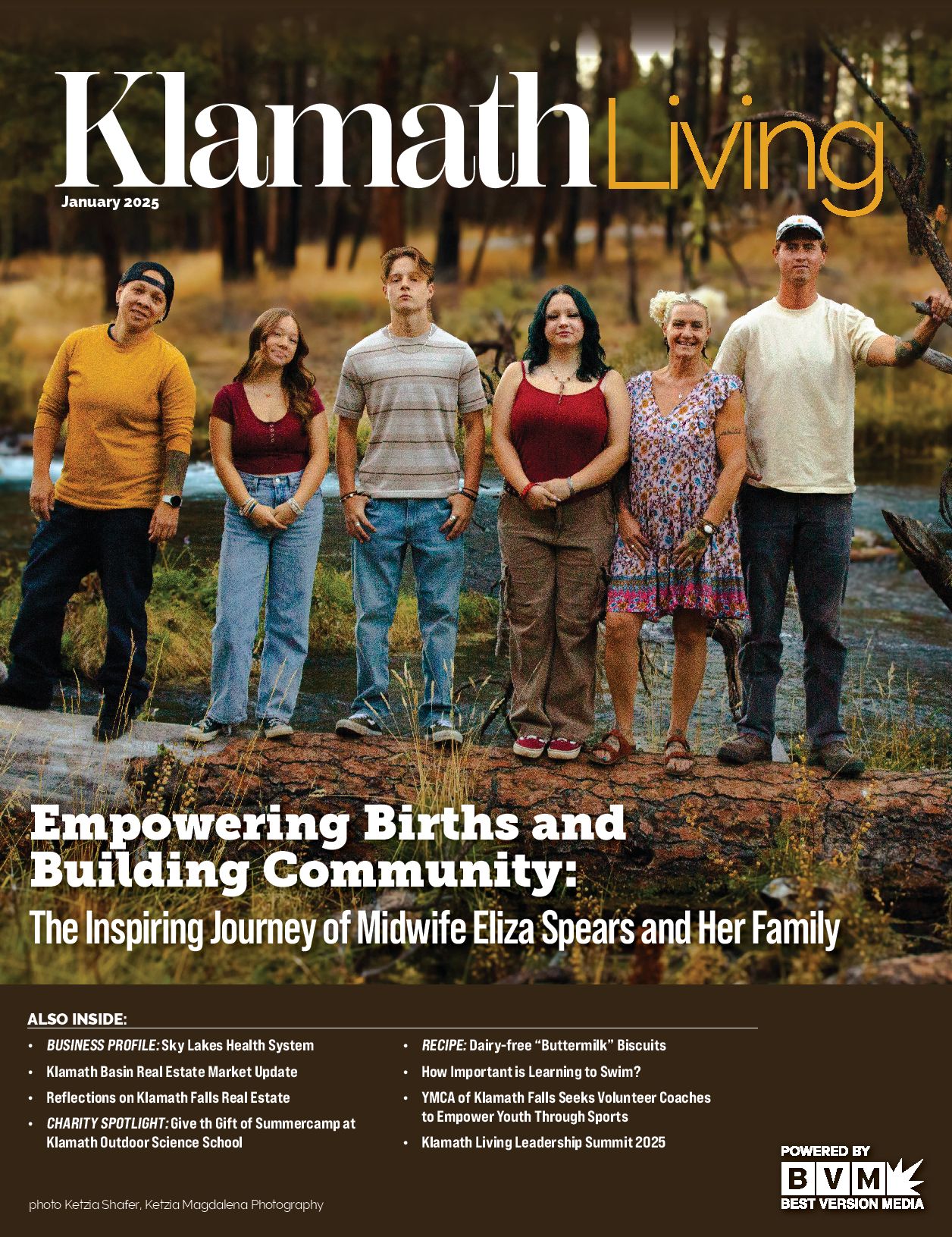 Klamath Living January 2025 cover