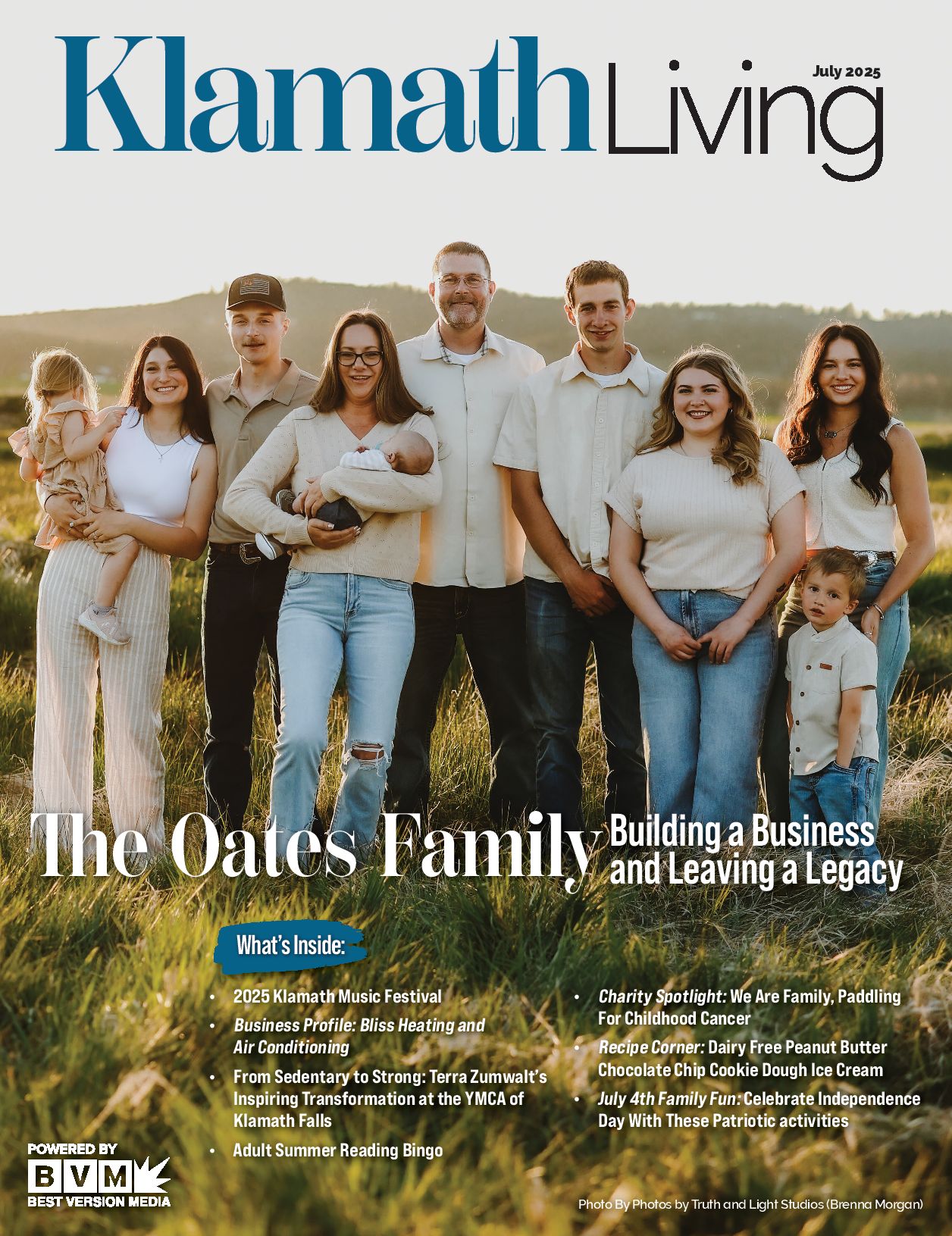 Klamath Living July 2025 cover