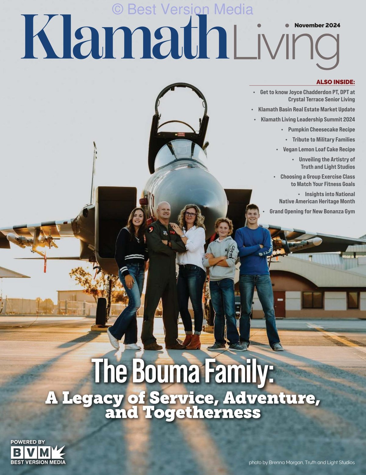 Klamath Living November 2024 cover