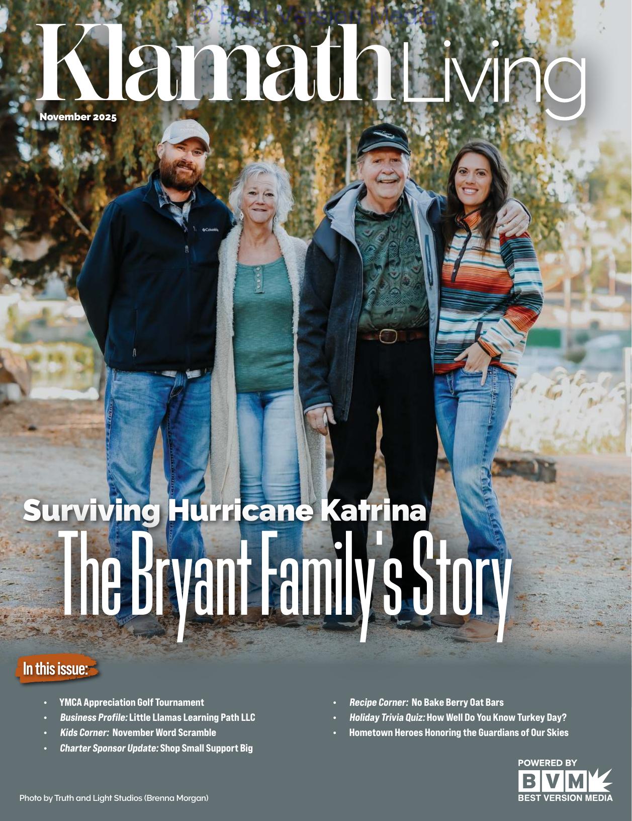 Klamath Living November 2025 cover