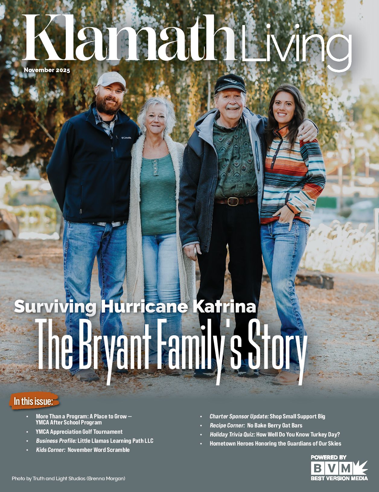 Klamath Living November 2025 cover