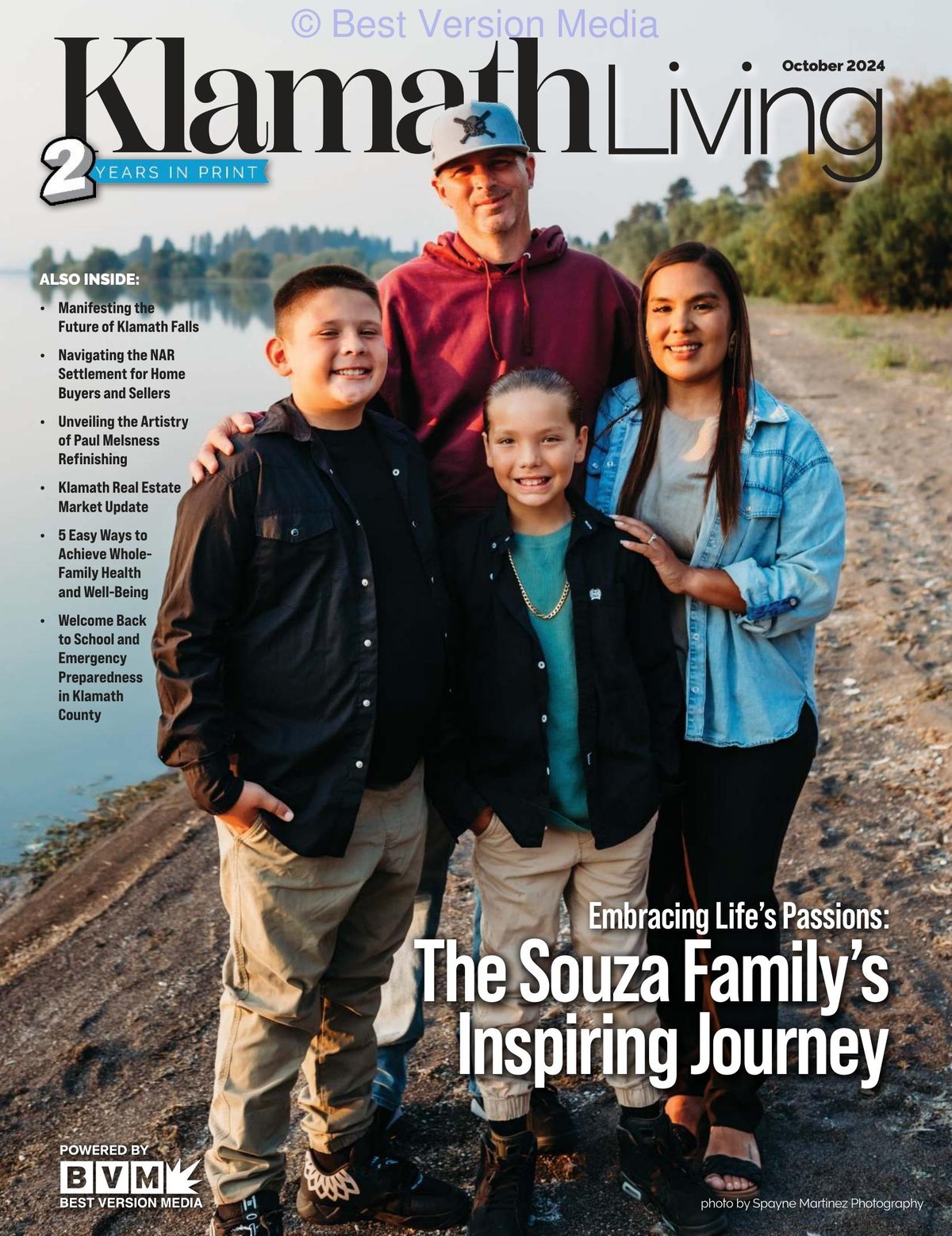 Klamath Living October 2024 cover