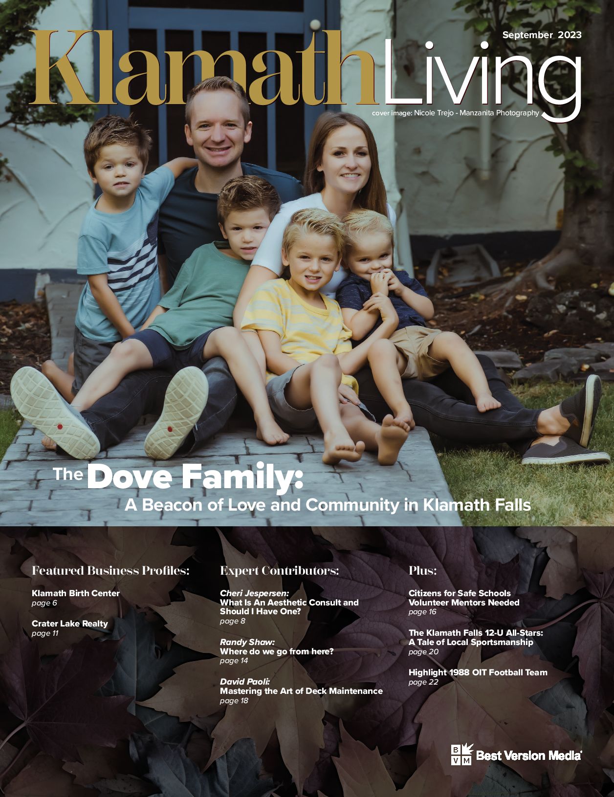 Klamath Living September 2023 cover