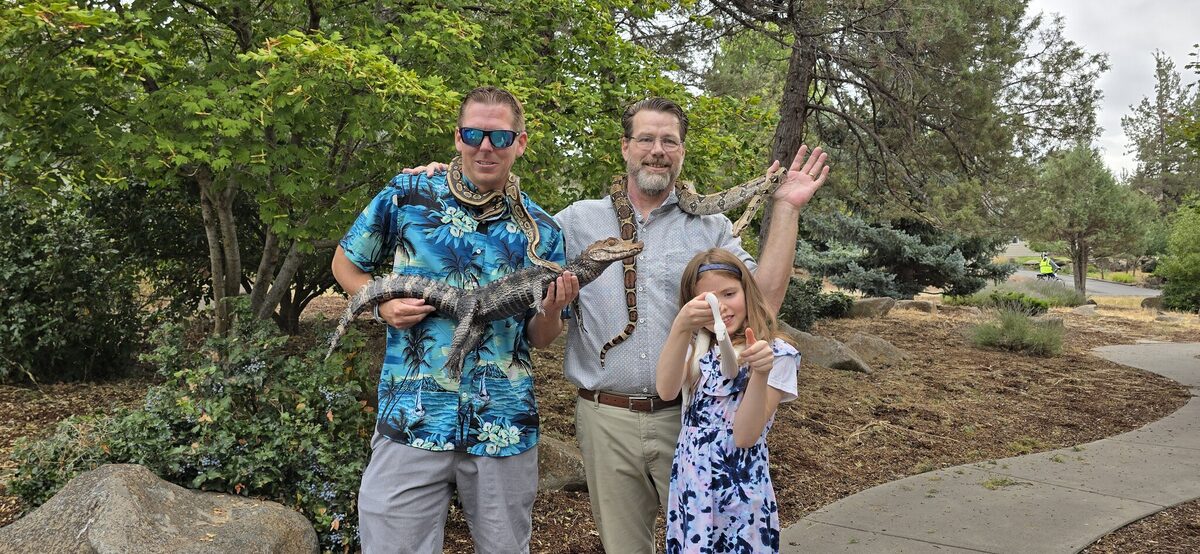 James McNamara, the whole crew, and half the animal cast