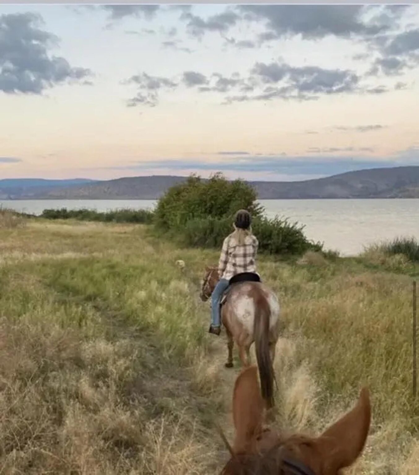 Horseback riding at Running Y Resort