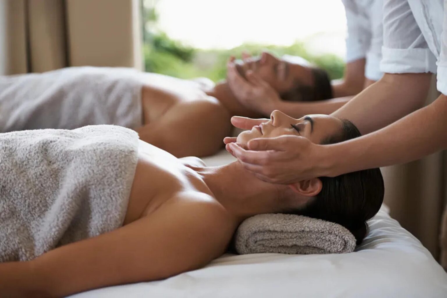 Spa center interior at Running Y Resort